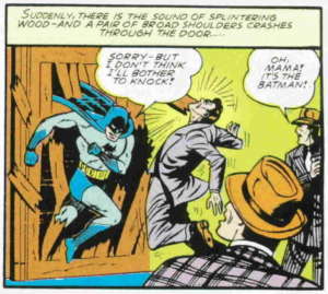 Detective Comics #47 Oh Mama! It's the Batman!