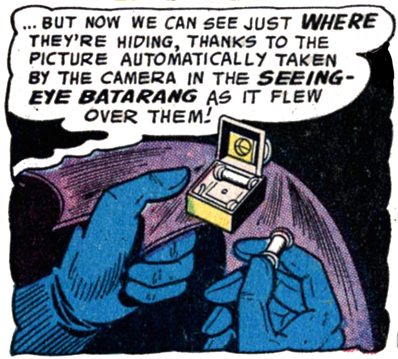 Detective Comics #244 FB Seeing-Eye batarang