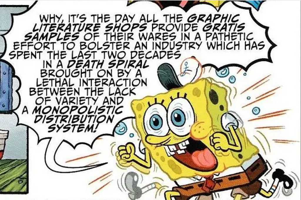 Spongebob Drops a Pipe Bomb