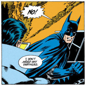 Batman #439 by Marv Wolfman, Pat Broderick, Michael Bair, & Adrienne Roy (1989)