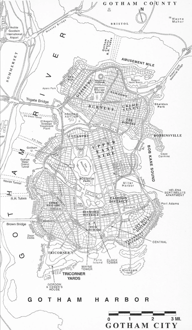 Timeline of Early History of Gotham City in the Modern Age | The Batman ...